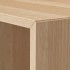Комбинация шкафов с ножками, белый/под белый дуб, 35x35x107 см