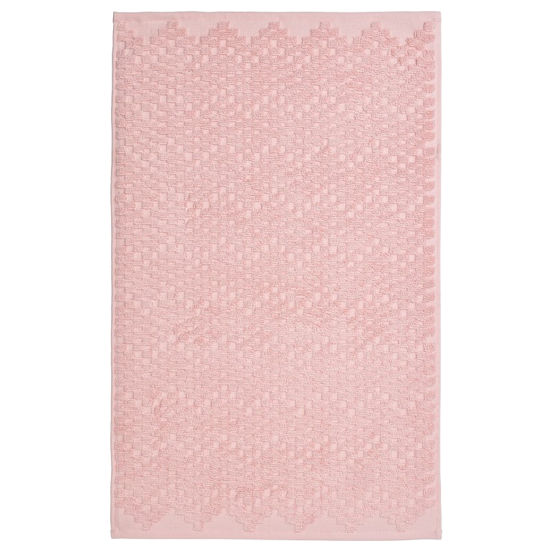 Коврик для ванной, бледно-розовый, 50x80 см