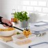 Контейнер для продуктів IKEA 365+ з кришкою, прямокутний/пластик, 1,0 л