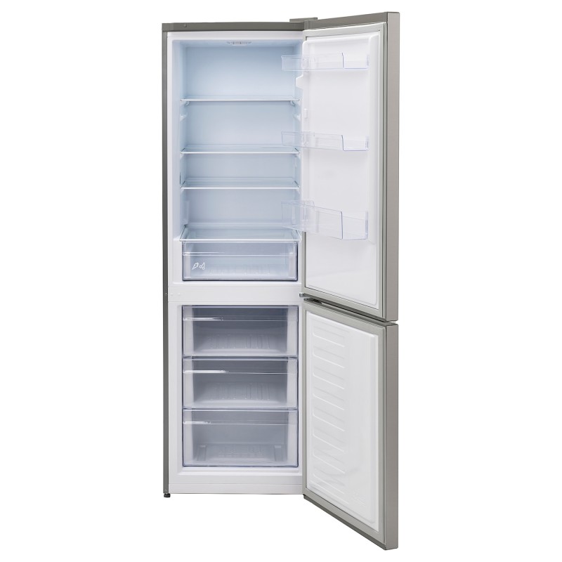 Холодильник/морозильник VINDÅS, IKEA 300, окремий, сталевий, 223/120 л