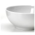 Миска IKEA 365+, закругленные края, белая, 9 см