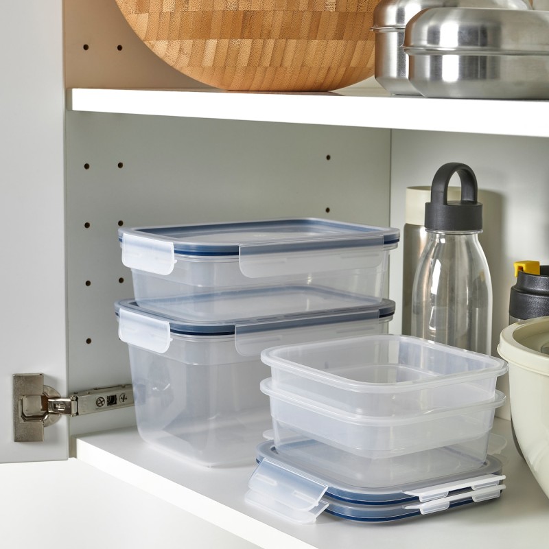 Контейнер IKEA 365+ с крышкой, 4 шт., пластик