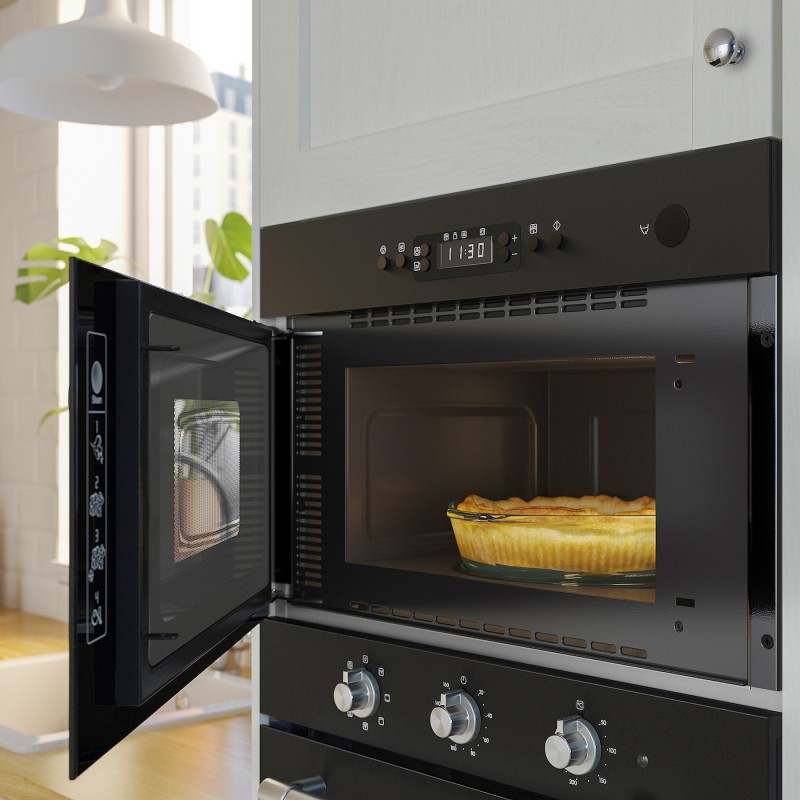 Микроволновая печь MATTRADITION, IKEA 300, черная