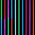 Напольный/настенный светильник FÖRLIG LED, белый/цветной, 132 см