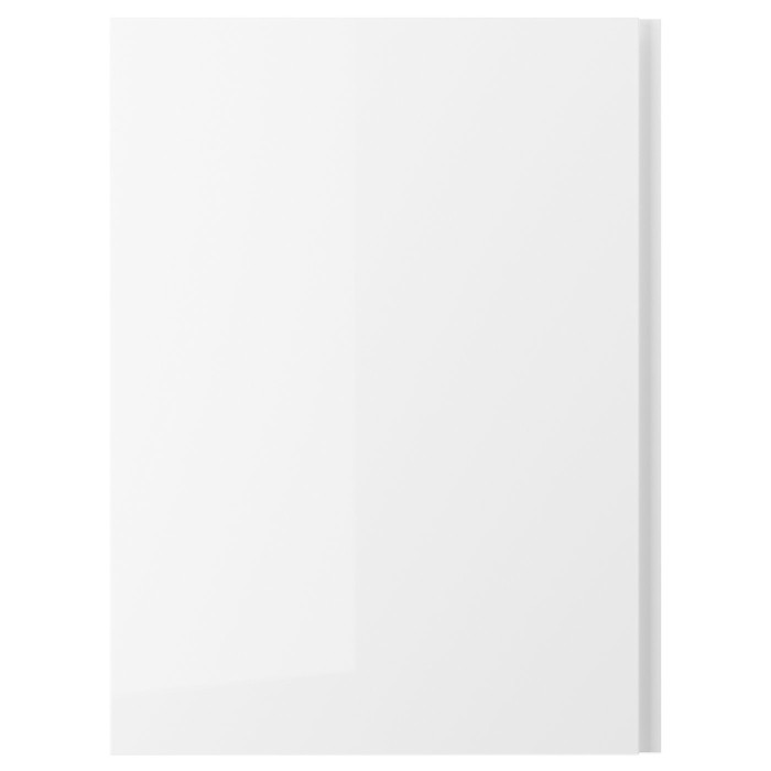 Дверь VOXTORP, глянцевая белая/вертикальная ручка, 60x80 см