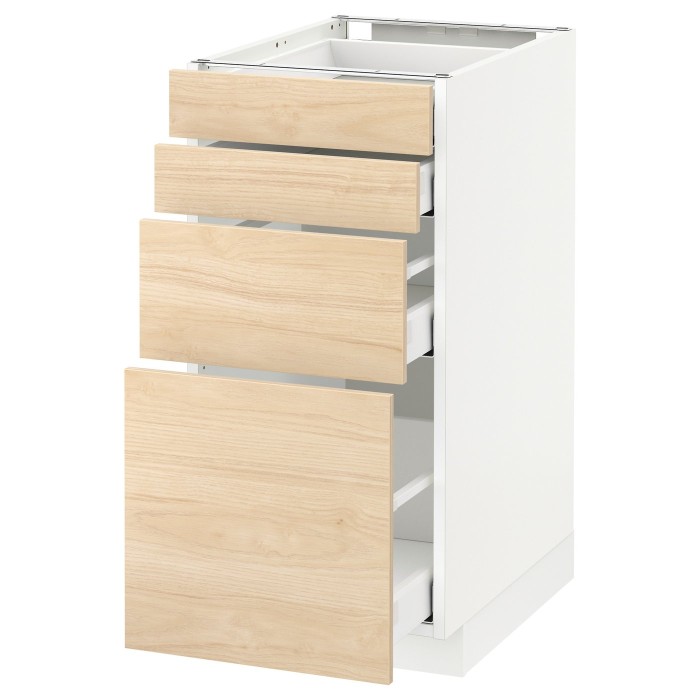 МЕТОД / MAXIMERA Sz stj 4fr/4szu, белый/Аскерсунд имитация светлого ясеня, 40х60 см