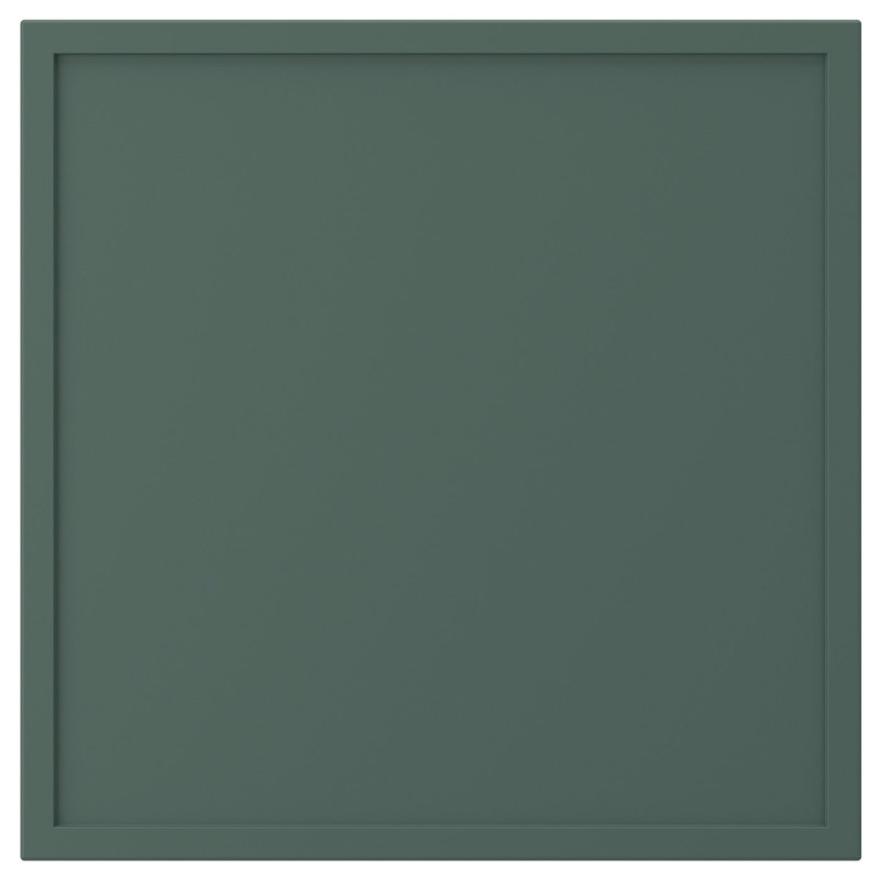 АСПУДДЕН Дверь, темно-серо-зеленый, 40x40 см