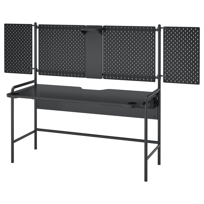 Игровой стол FRÖSKELÅS, черный, 144x71 см.