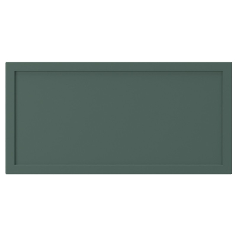 АСПУДДЕН Фронт ящика, темно-серо-зеленый, 40x20 см