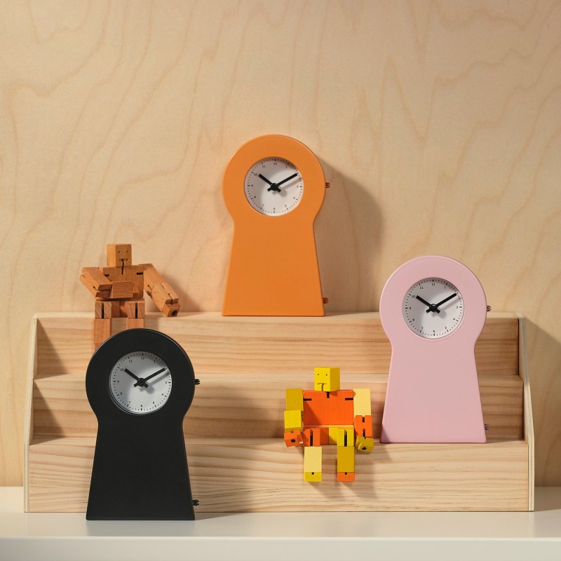 Годинник IKEA PS 1995, помаранчевий, 14 см