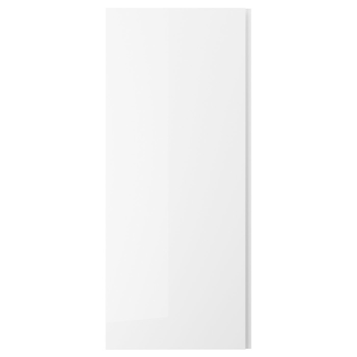 Дверь VOXTORP, глянцевая белая/вертикальная ручка, 60x140 см