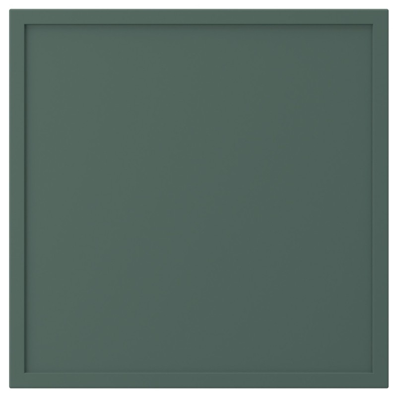 АСПУДДЕН Фронт ящика, темно-серо-зеленый, 40x40 см
