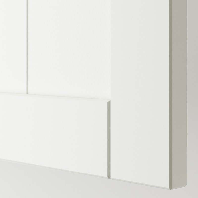 Тумба под телевизор BESTÅ с дверцами, белая/Pipmakare white, 240x42x50 см