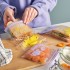 Сумка на молнии ISTAD, сиренево-желтый узор, 0,3/0,8 л