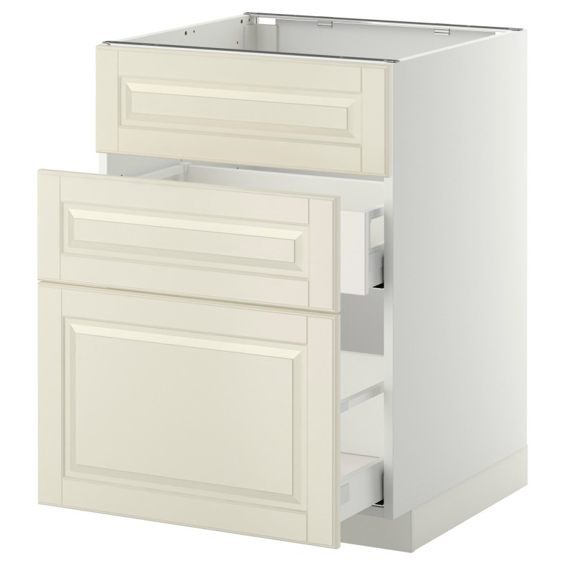 МЕТОД / MAXIMERA Sz stj zl+3fr/2sz, белый/Бодбин кремовый, 60x60 см