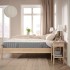 Пружинный матрас VALEVÅG Pocket Spring, средней жесткости/светло-голубой, 80x200 см