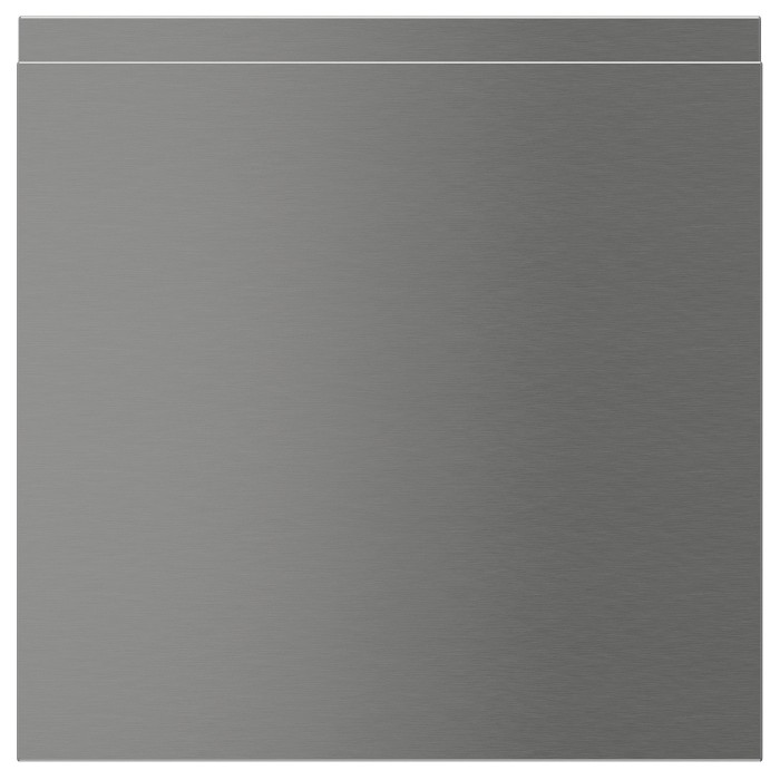 Фасад выдвижного ящика VOXTORP, имитация нержавеющей стали, 40x40 см.