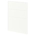 METOD 3 фасади для посудомийної машини, Aspudden matte white, 60 см