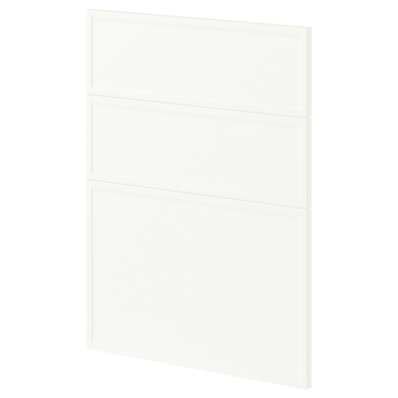 METOD 3 фасади для посудомийної машини, Aspudden matte white, 60 см