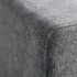 УППОКРА Диван модульный, 3-местный, с козетком, правый/Йоханнешов темно-серый