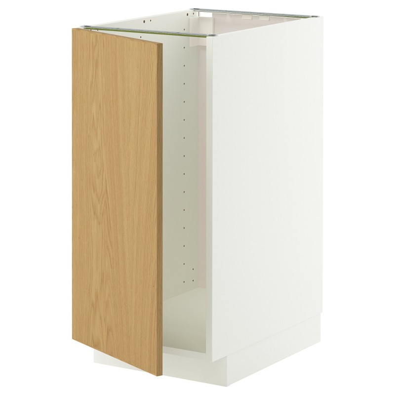Шкаф для сортировки сточных вод и раковины METOD, белый/дуб Sinarp, 40x60 см
