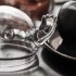 Миска KUSTFYR с крышкой, прозрачное стекло, 13 см