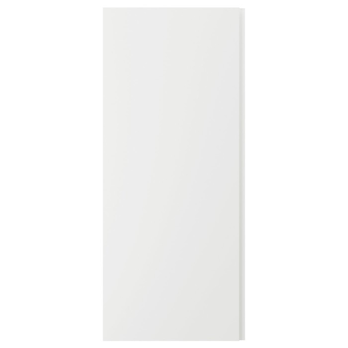 Дверь VOXTORP, матовая белая вертикальная ручка, 60x140 см.