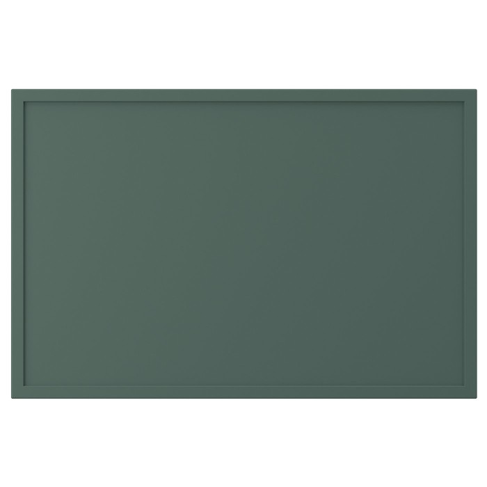 Дверь ASPUDDEN, темно-серо-зеленая, 60x40 см.