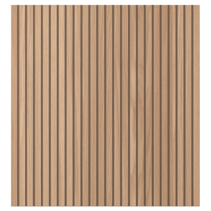 БЬЁРКОВИКЕН Дверь, дубовый шпон, 60x64 см