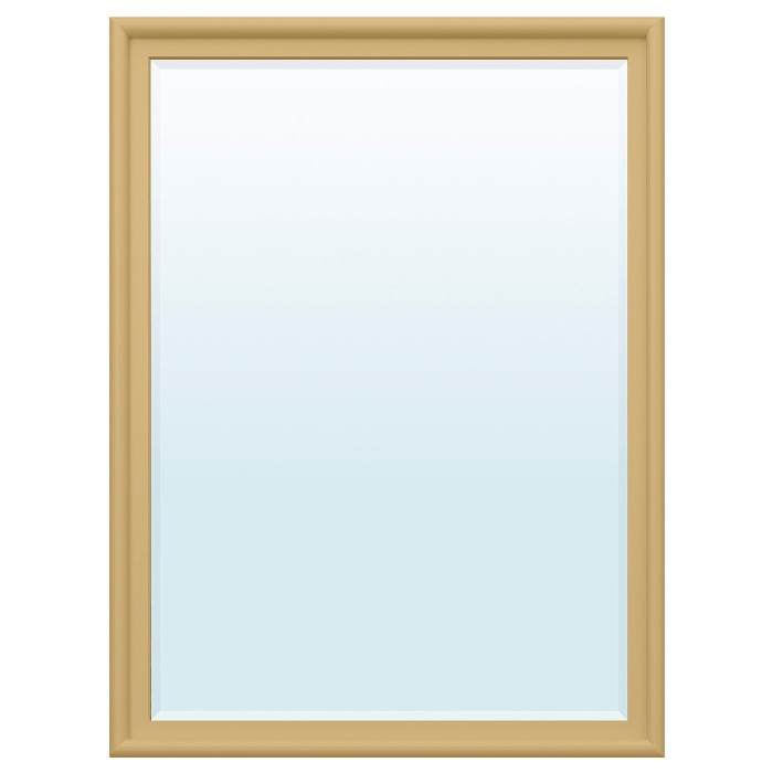 Дзеркало PINGSTSYREN, світло-жовто-бежеве, 60x80 см