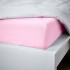 VÅRVIAL Простыня на резинке, розовая, 140x200 см