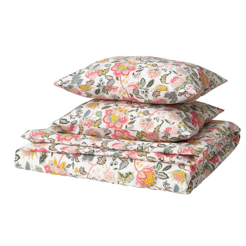DAGGSALVIA Пододеяло и 2 наволочки, Разноцветный/Цветочный узор, 200x200/50x60 см