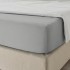 Простынь на резинке DVALA, серый цвет, 140x200 см