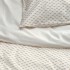 Пододеяло и наволочка BANDKNIPPE, белый/бежевый, 150x200/50x60 см
