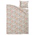 Пододеяло и наволочка DAGGSALVIA, разноцветный/цветочный узор, 150x200/50x60 см