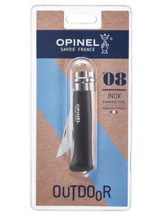Ніж Opinel Colorama 08 коричневий у блістері