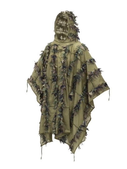 Пончо Helikon-Tex Leaf Ghillie US Woodland