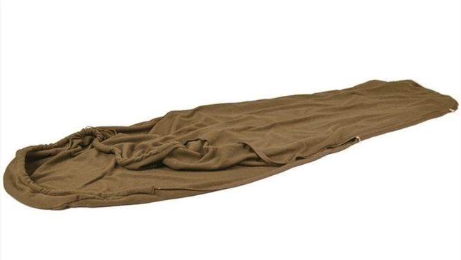 Спальний мішок Mil-Tec Military Fleece Coyote
