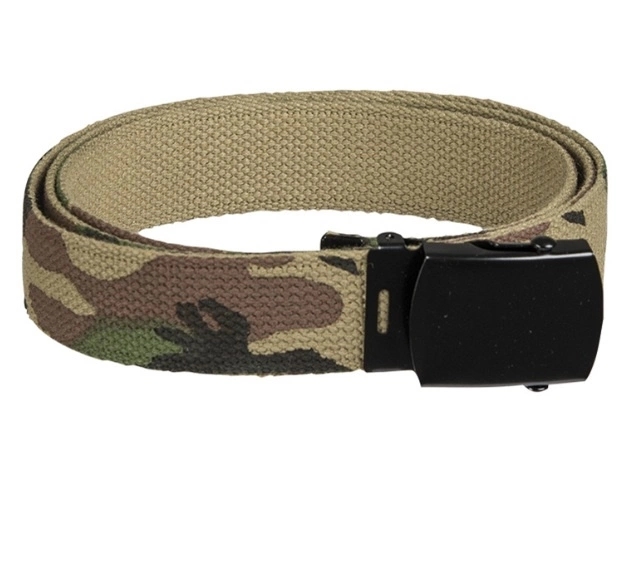 Mil-Tec Pas US Hosengurtel Cotton Woodland